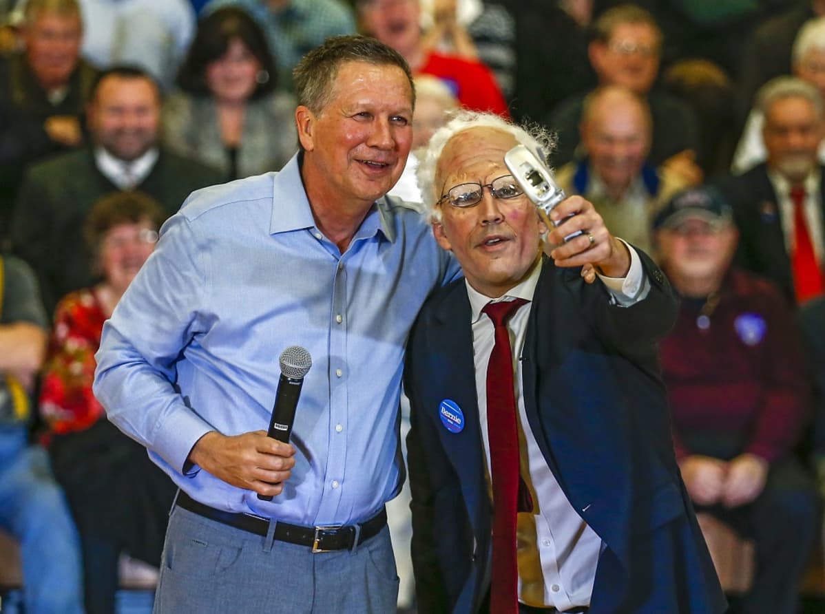Kasich ottaa selfien