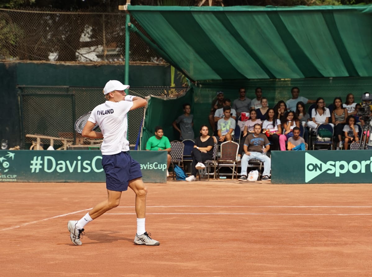 Emil Ruusuvuori Davis cupissa