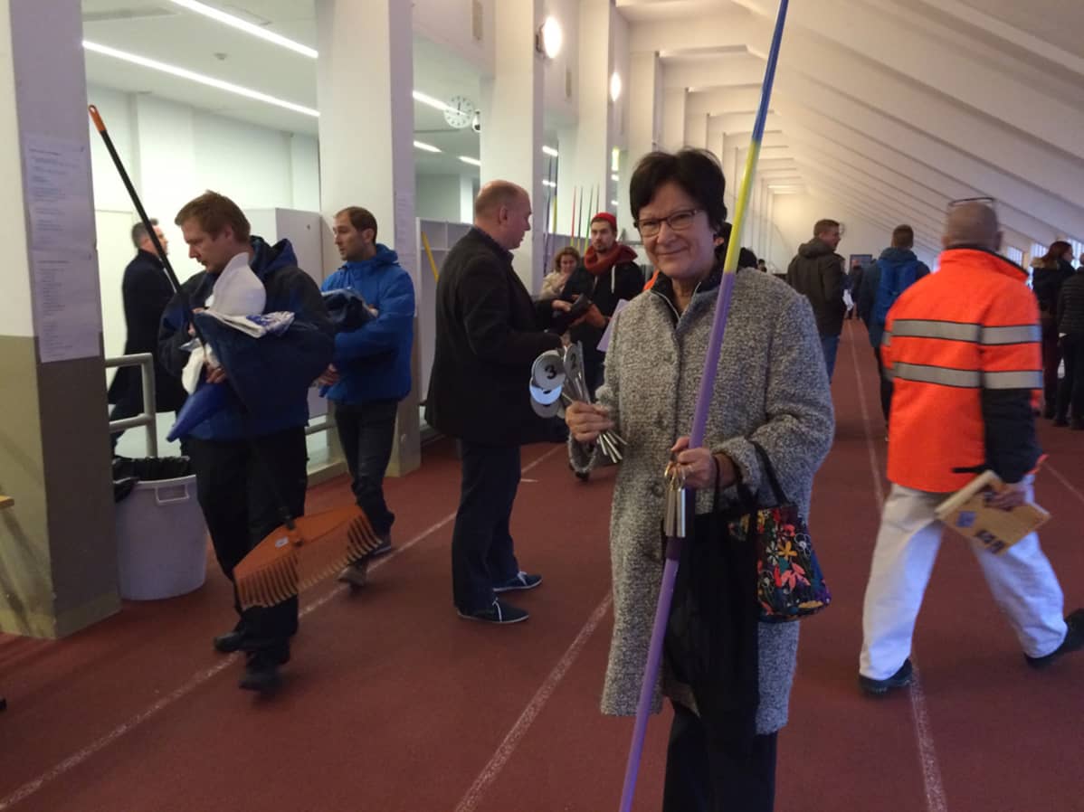Heljä teki Olympiastadionilla löytöjä kesän peleihin.