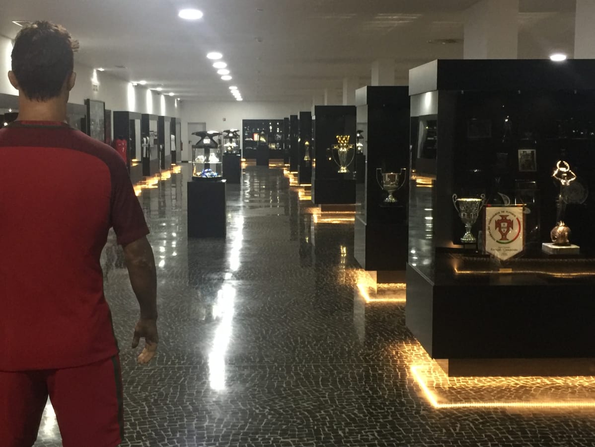 Kuvaa Ronaldo-museosta