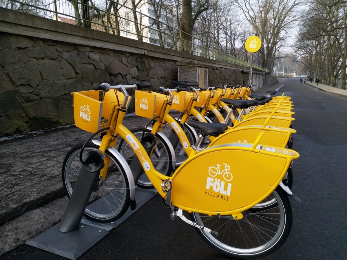 Turun Fölifillareita Aurajokirannassa.