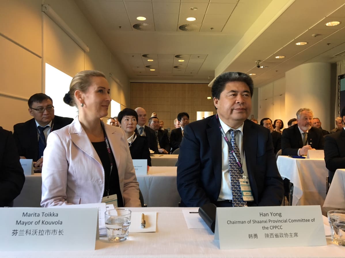 Marita Toikka ja Han Yong