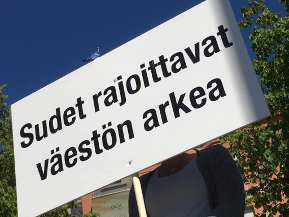Susimielenosoituksen kyltti 11. kesäkuuta 2018