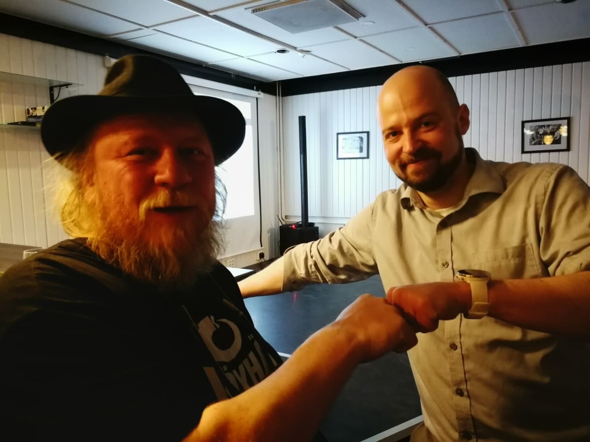Mikko Kärnä ja Hannu Ovaskainen