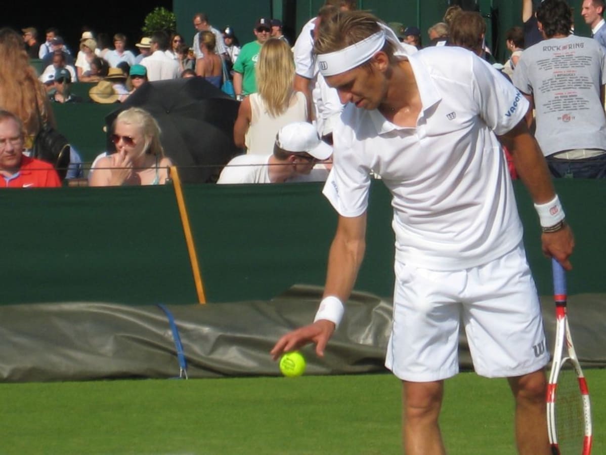 Jarkko Nieminen Wimbledonissa 2014