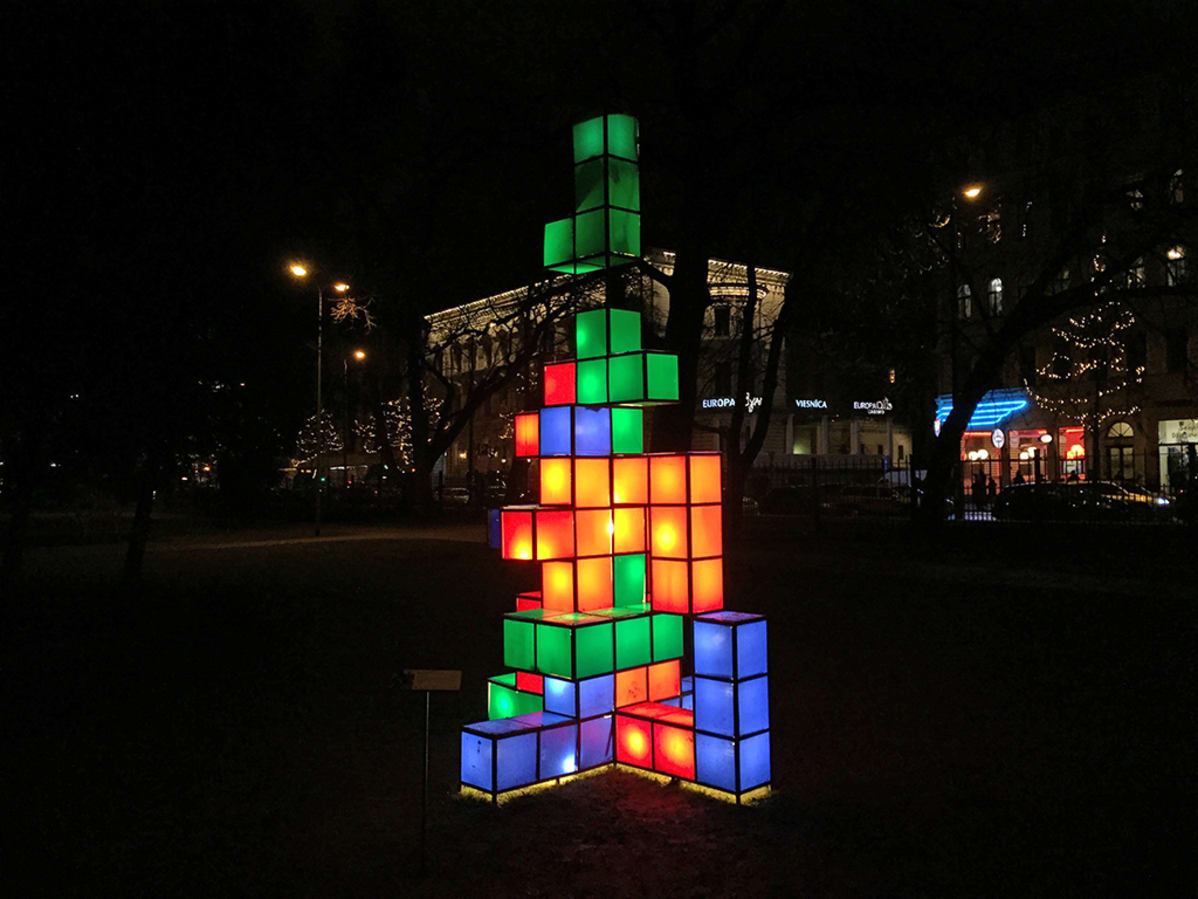 Joulukuusi Riikassa