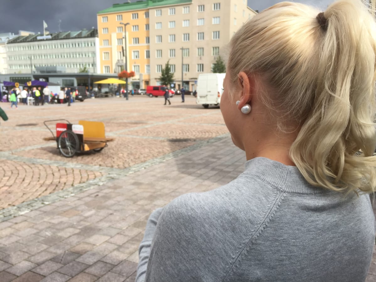 lahtelainen Ellu näki Turun tapahtumat läheltä Lahden Tori