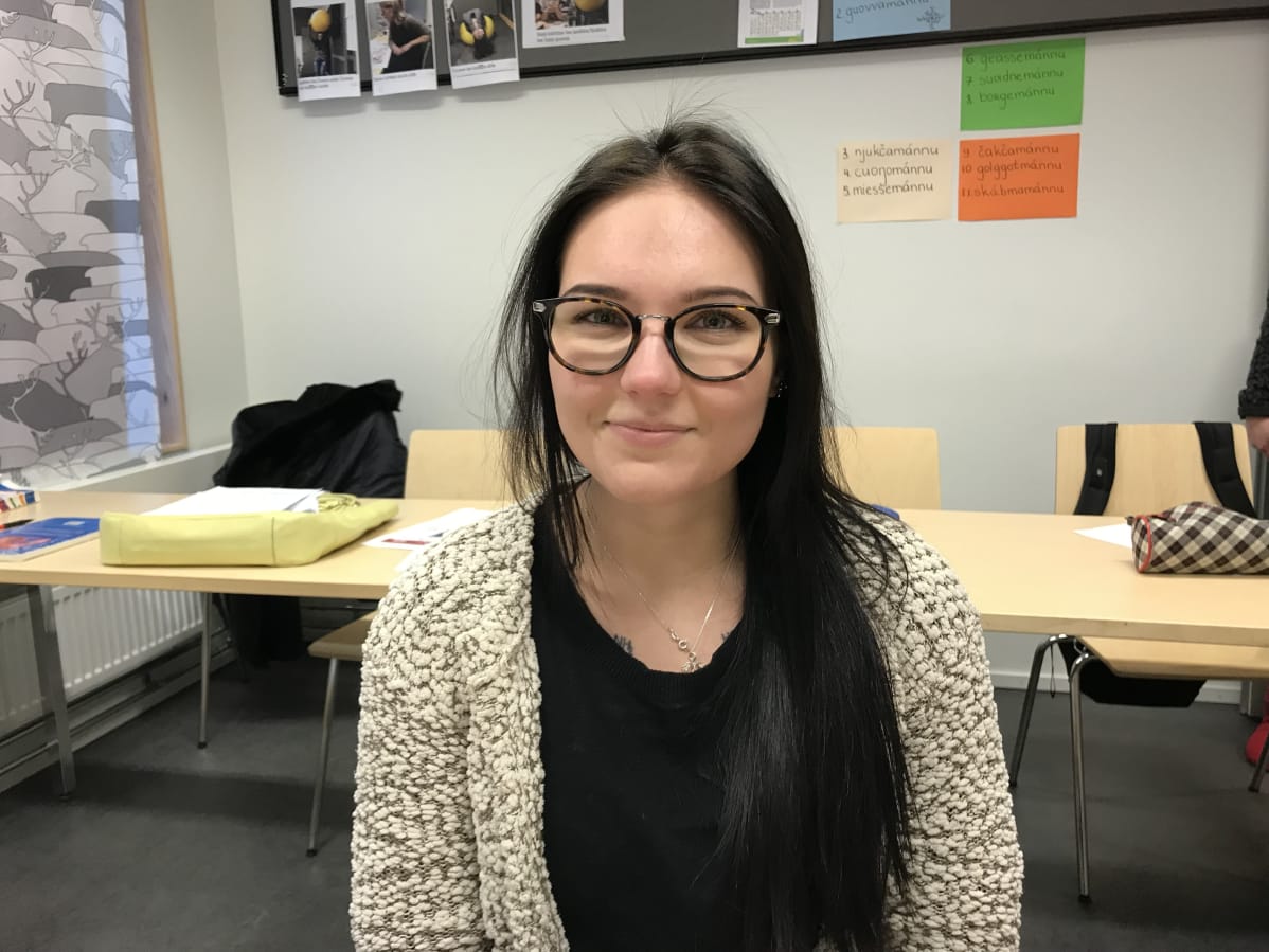 Eveliina Järvinen opiskelee saamea Inarissa