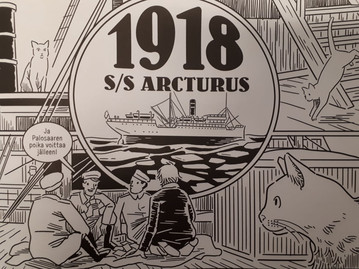 Mika Lietzénin sarjakuvakirja Jääkärit - Viisi kertomusta kilpailee sarjakuva-Finlandian voitosta.