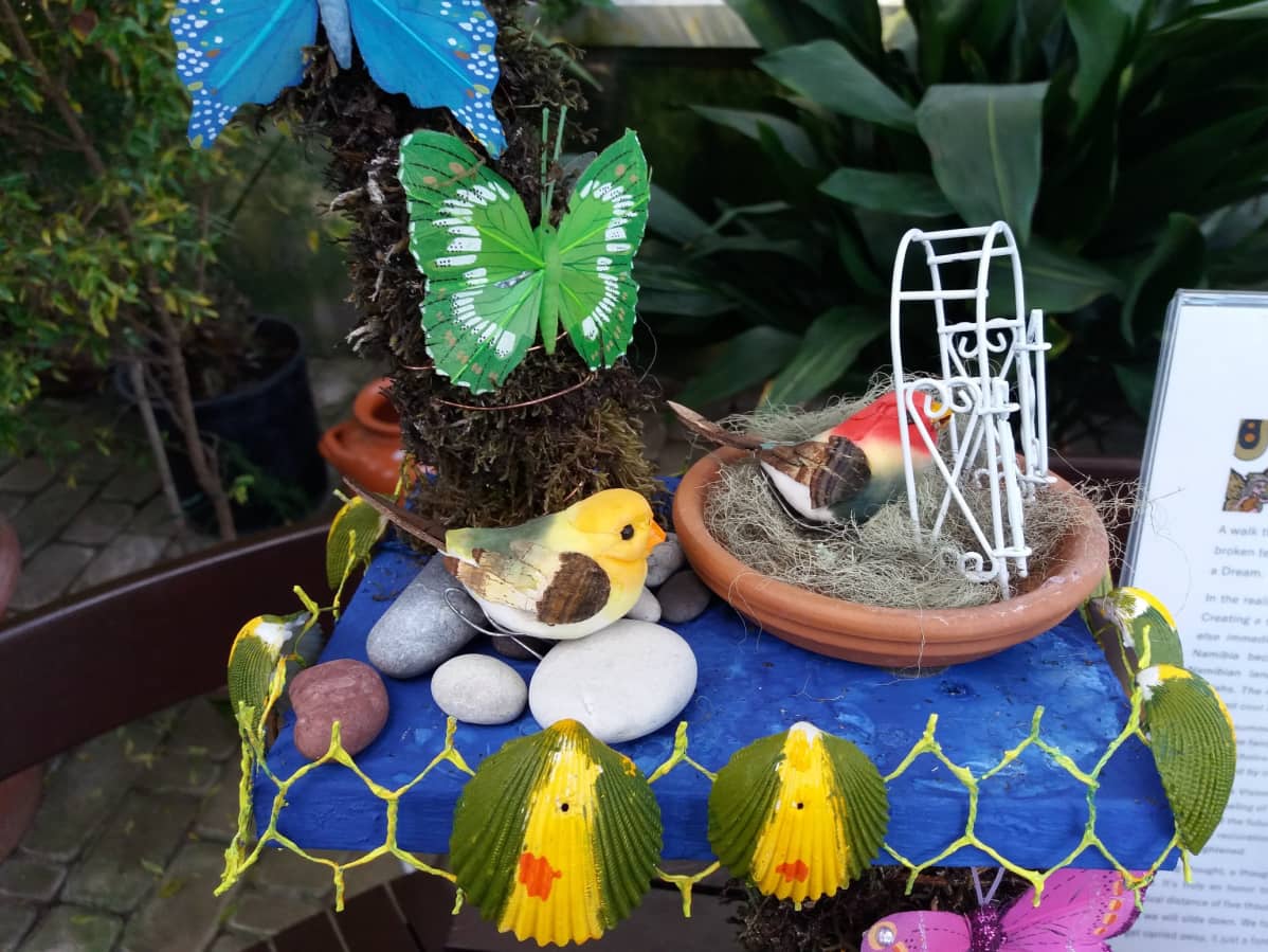 Miniatyyripuutarha Turun kasvitieteellisessä puutarhassa