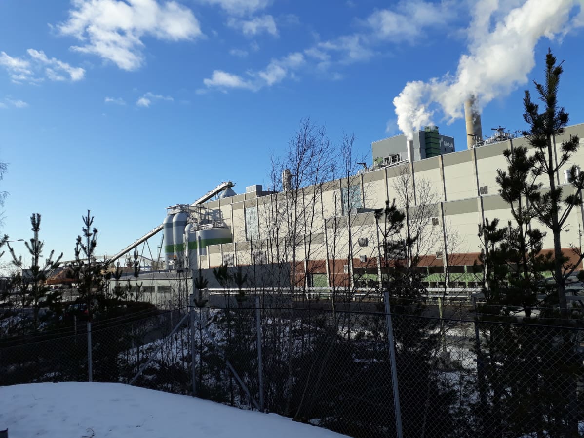 Metsä Groupin Rauman sellutehdas