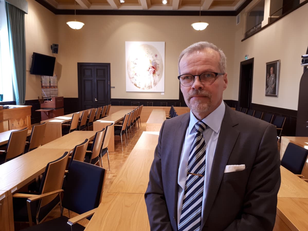 Olavi Kaleva, Mustasaaren ja Vaasan kuntaliitosselvityksen koordinaattori