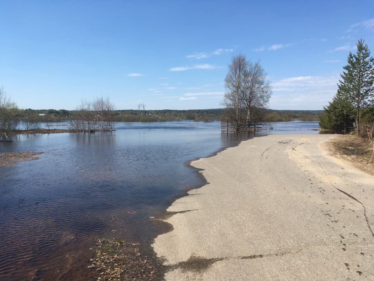 Kemijoki tulva Rovaniemi