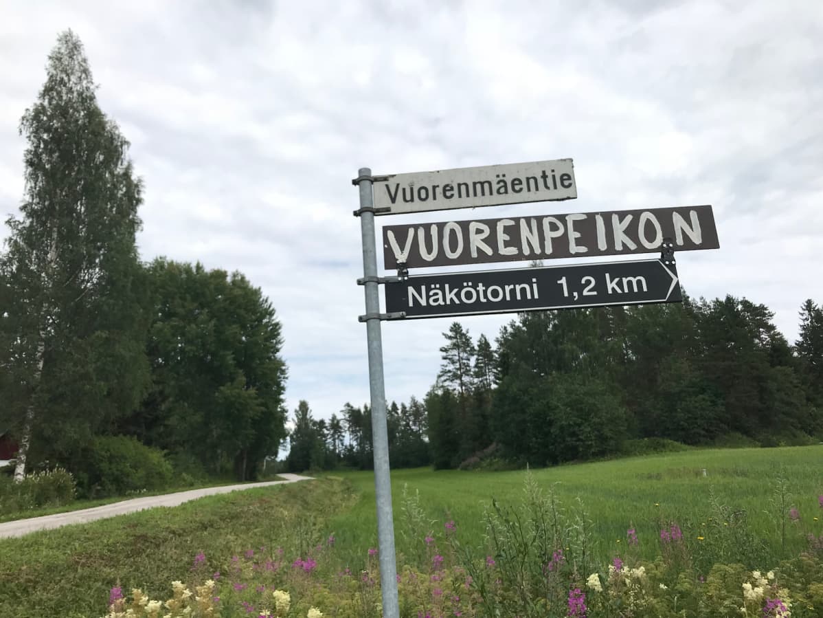Vuorenpeikon näkötorni on avoinna yleisölle vapaaehtoista 2 euron maksua vastaan.