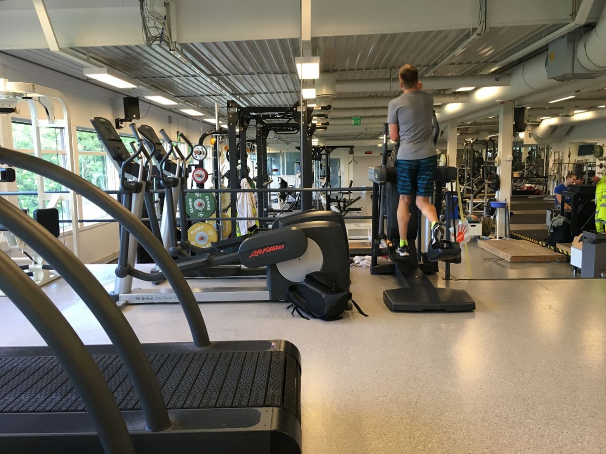 Sondre Nordstad Moen Olympiatoppen kuntosali
