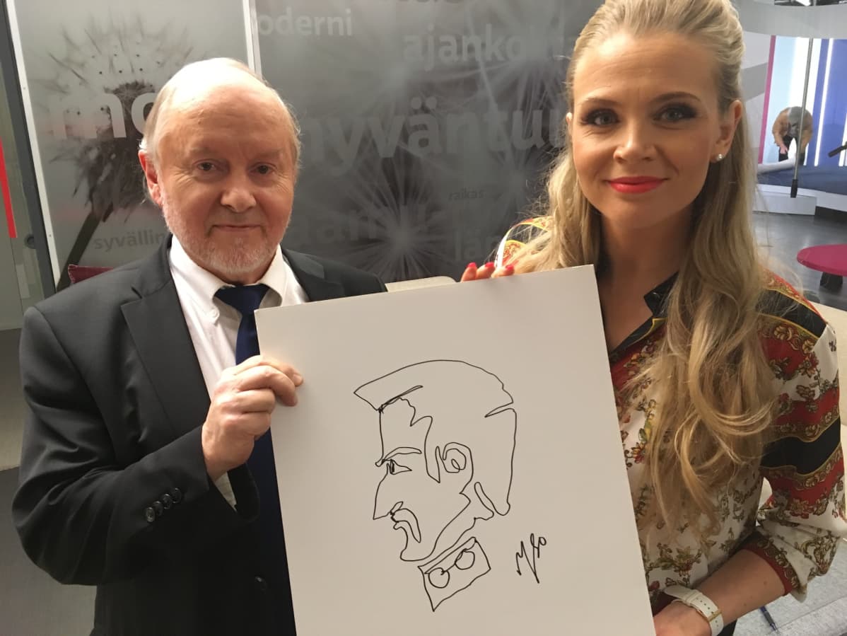 Sakari Orava ja Susanna Laine.