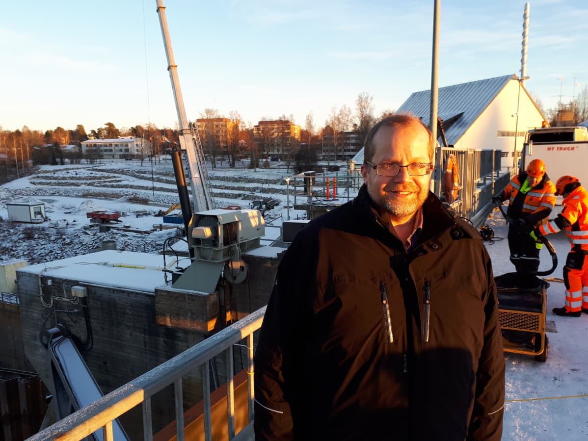 Uudenkaarlepyyn Voimalaitoksen toimitusjohtaja Tony Eklund.