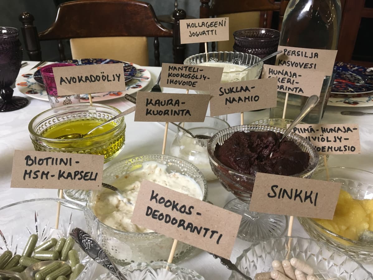 Syötävää kosmetiikkaa