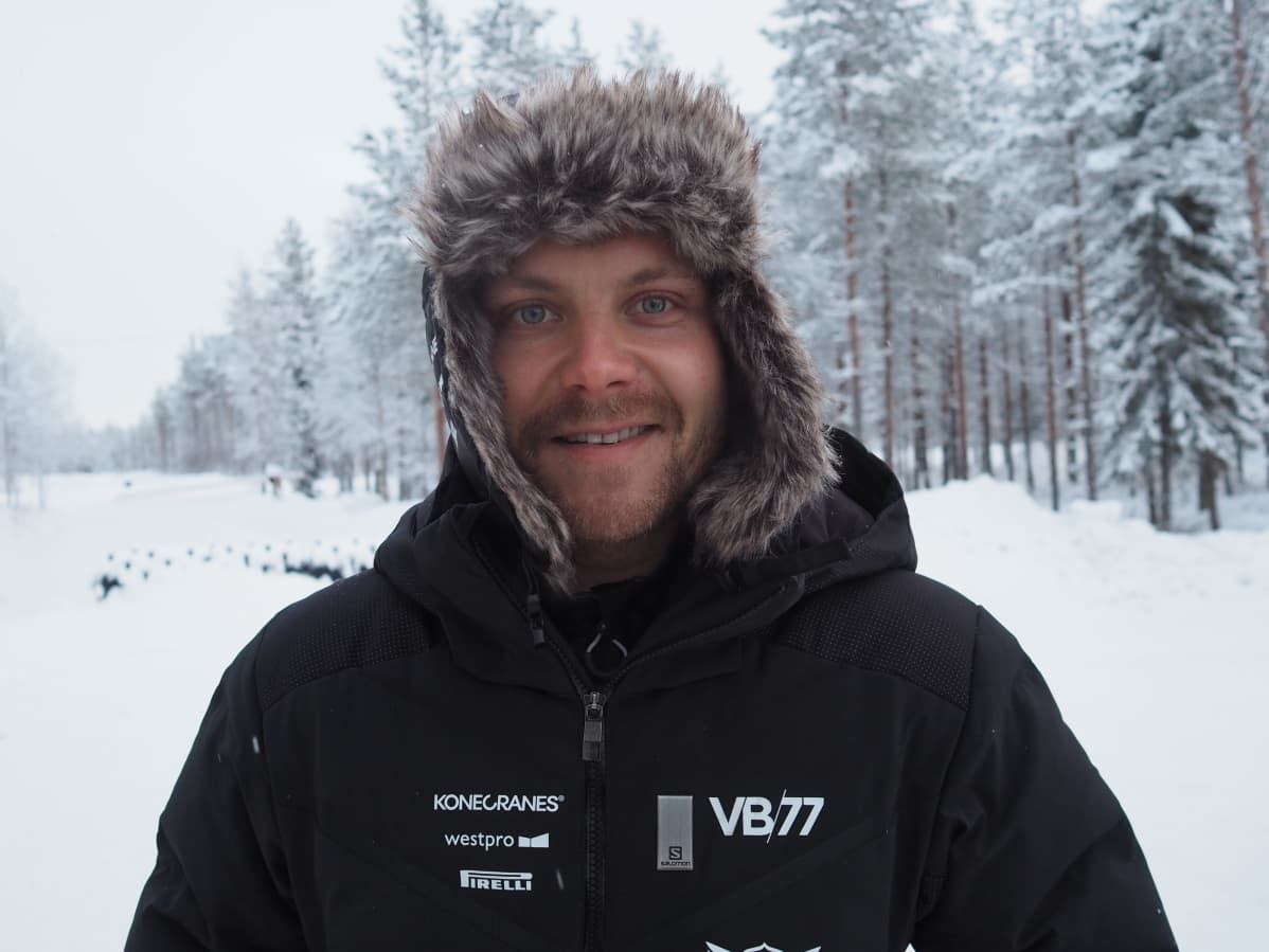 Valtteri Bottas Tunturi-rallitestit