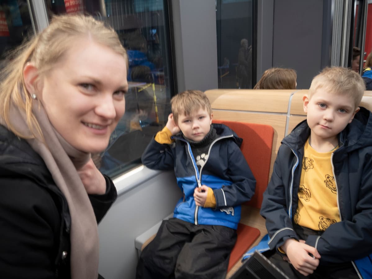 Raitiovaunu maketti Tampere