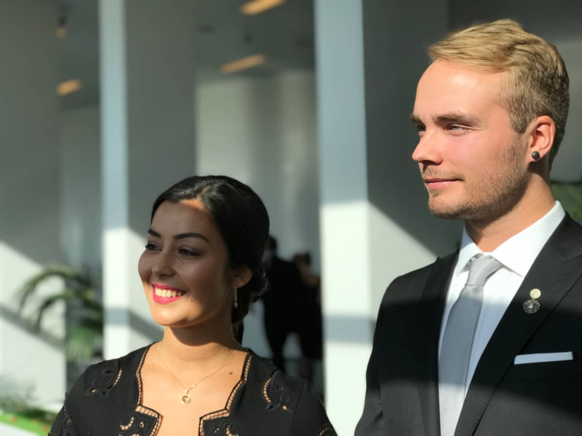 Christa Huuskonen ja Artturi Kesti