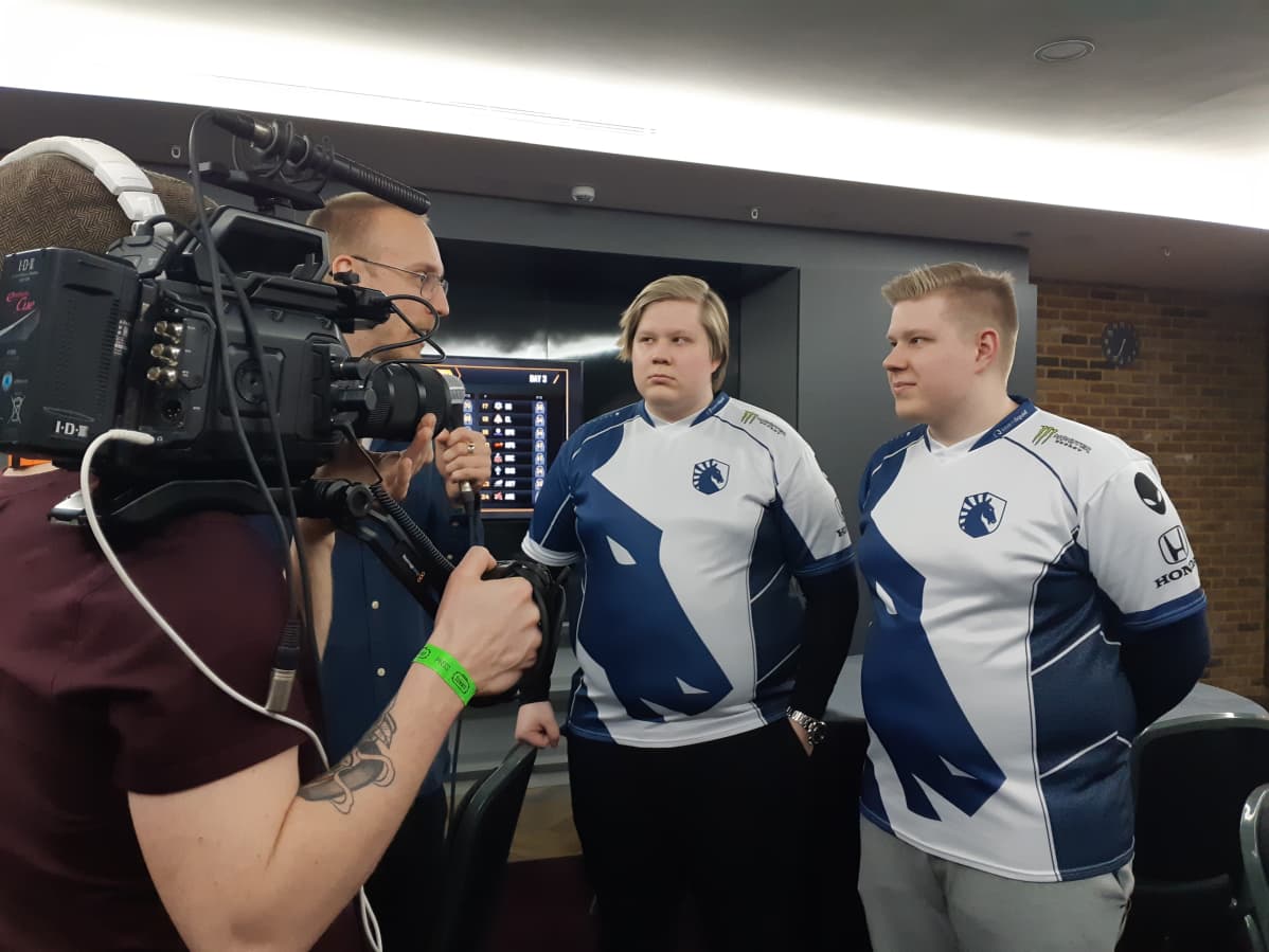 Team Liquidin Jere ja Samu Kauppinen.