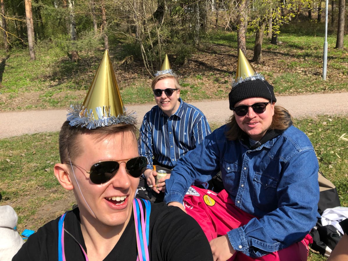 Hauskat vappuhatut lahtelaisittain.
