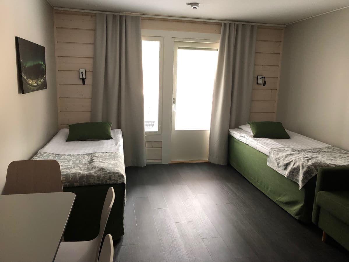 Hotellihuone.