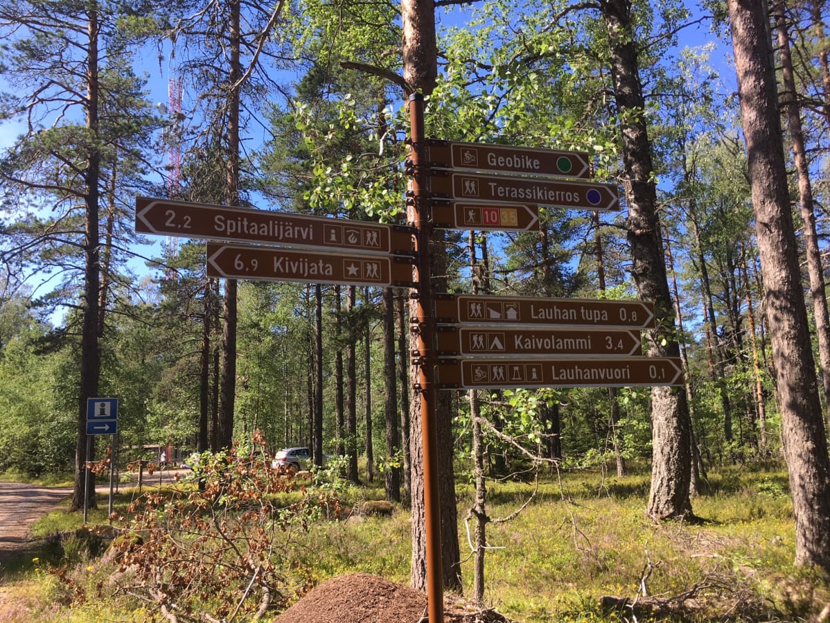 Lauhanvuori−Hämeenkangas Geopark -aluetta esiteltiin UNESCOn Geopark-arvioitsijoille heinäkuun 22.-26. päivä 2019.