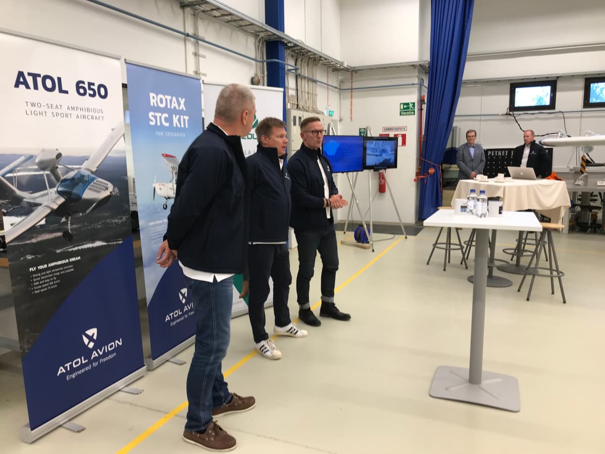 Esa Kataisto, Mika Salo ja Sami Saikkonen