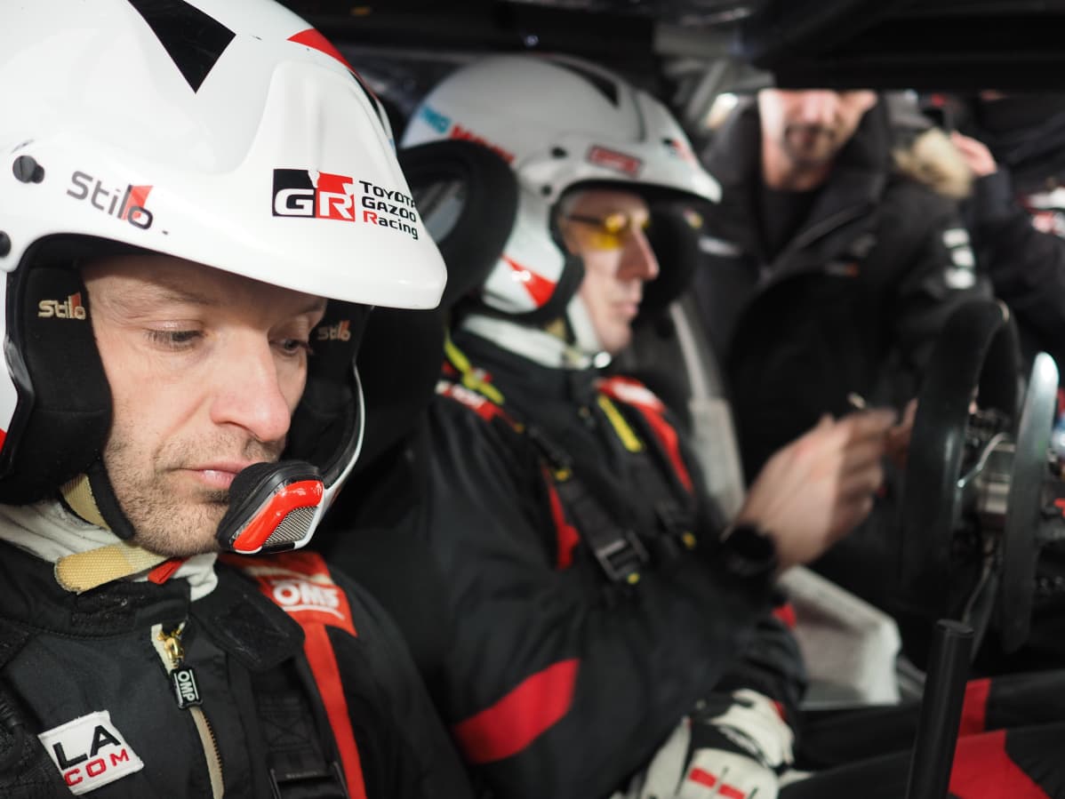Juho Hänninen ja Jari-Matti Latvala ovat valmiina Ruotsin tynkärallin haasteisiin.