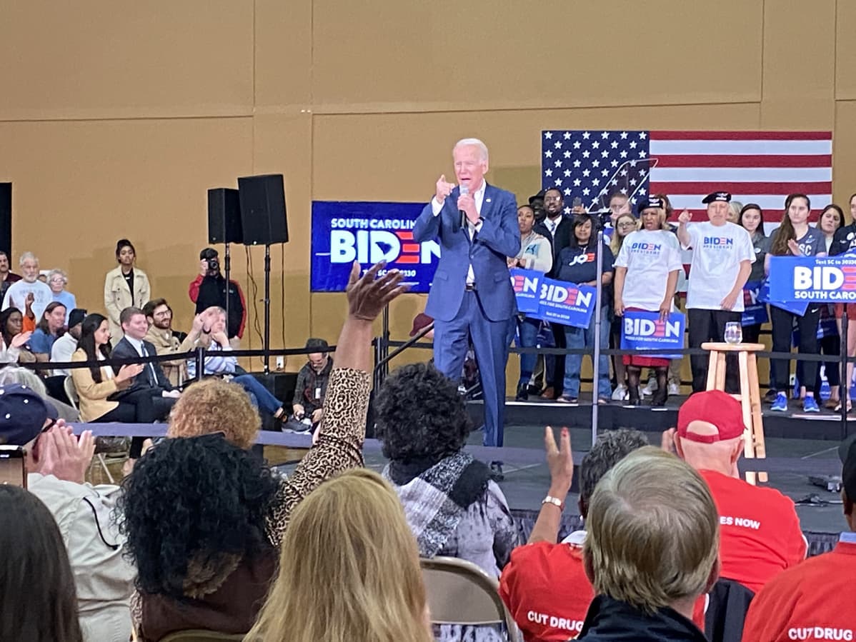 Varapresidentti Joe Biden.
