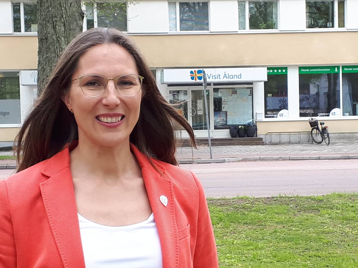 Lotta Berner Sjölund, tj Visit Åland