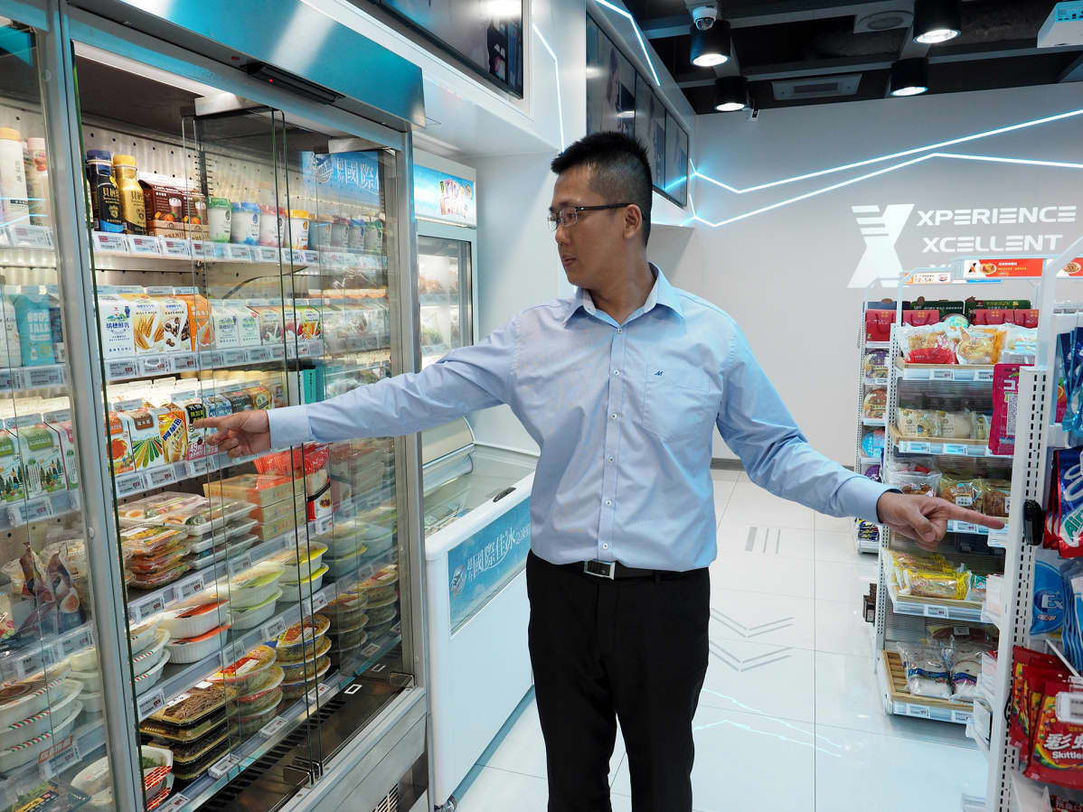 7-elevenin myymälä Taipeissa