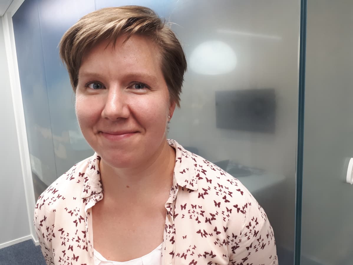 Saara Kukkonen, viljelijä Hämeenkoskelta