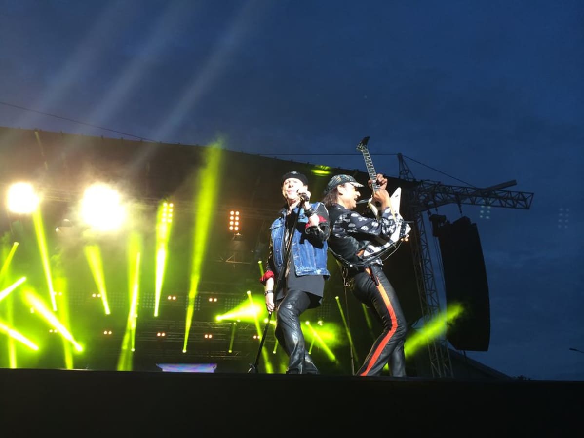 Scorpions esiintyi Lahden yössä