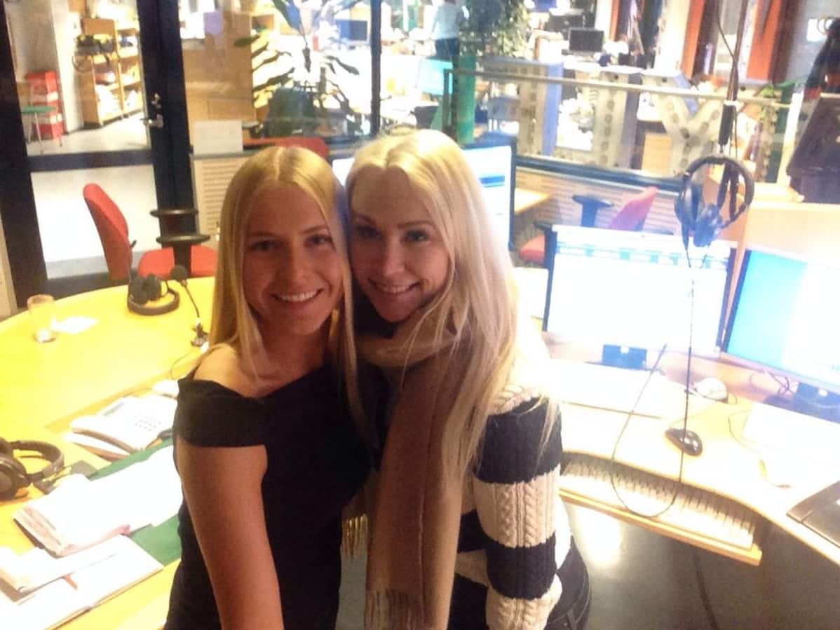 Alina Voronkova ja Nina Väisänen