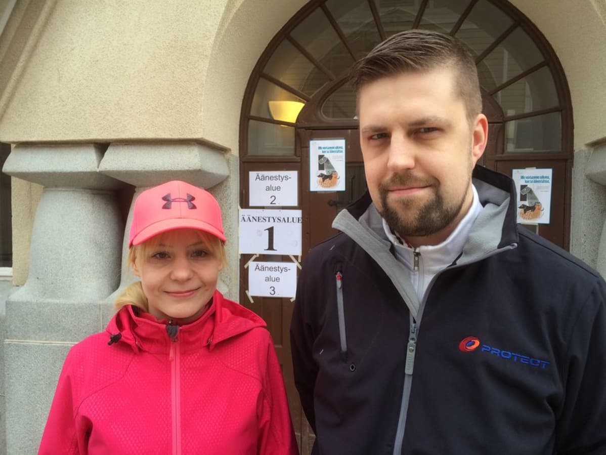 Katri Riutta ja Jussi Pesonen