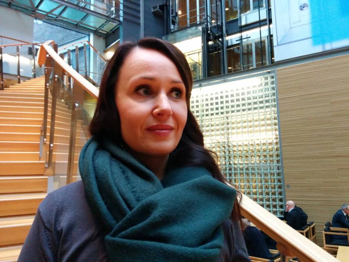 Kansanedustaja Kristiina Salonen (sd.)