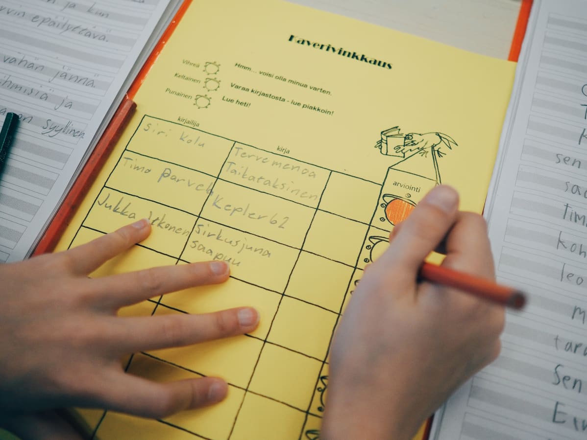 Kaverivinkkaus-kaavakkeen avulla on helppo etsiä mieleistä luettavaa kirjastosta.