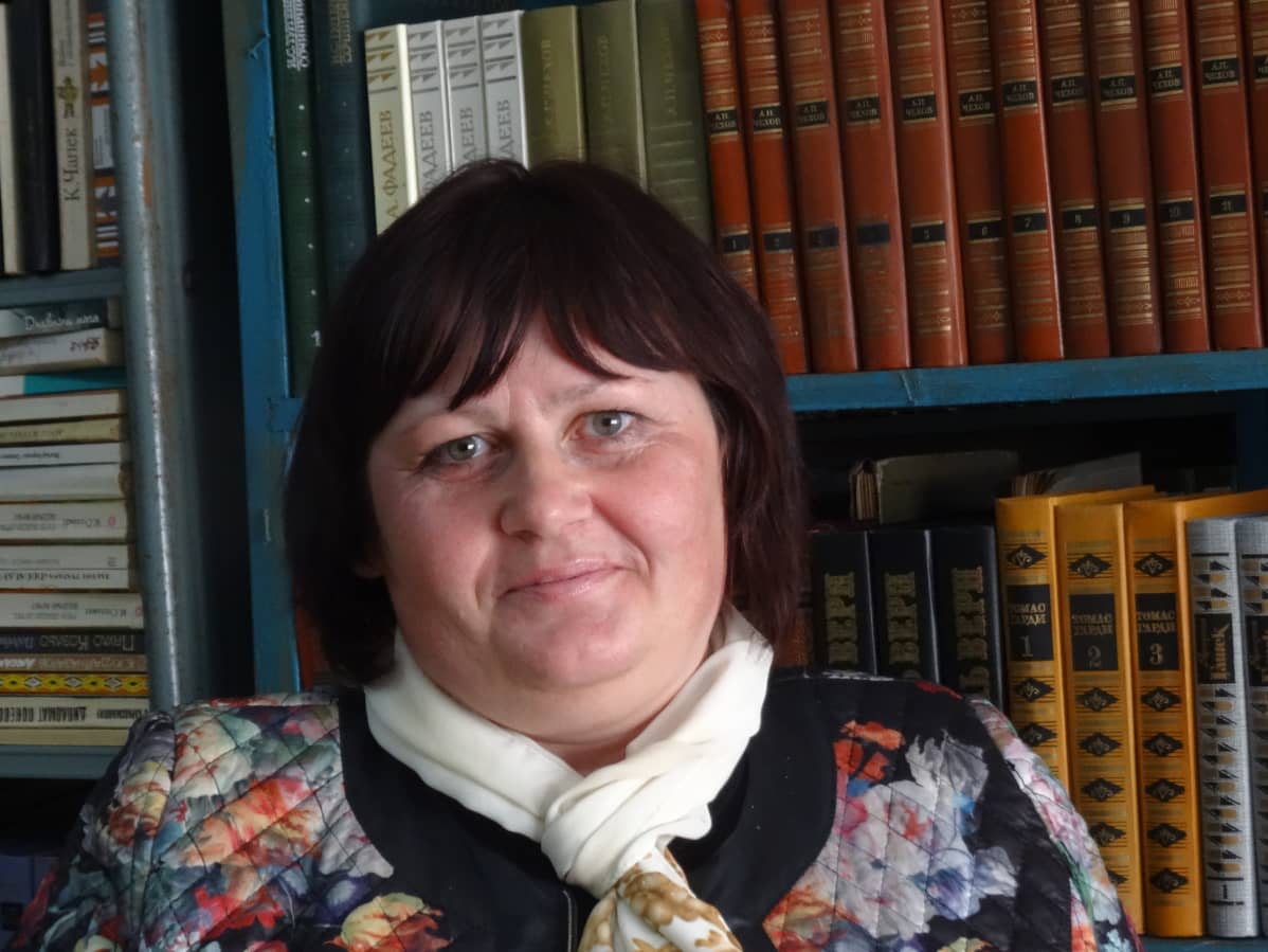 Kirjastonhoitaja Tatjana Sotnikova unelmoi karjalaismuseosta.