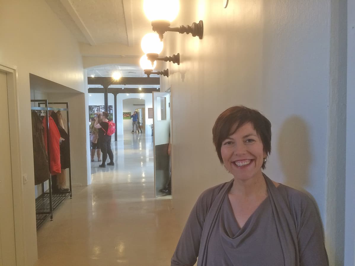 Laukon kartanon omistaja Liisa Lagerstam