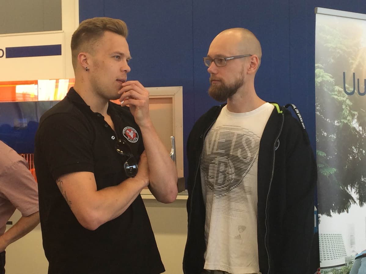 Urpo Sivula ja Olli Kunnari miettivät VaLePan tulevia kuvioita