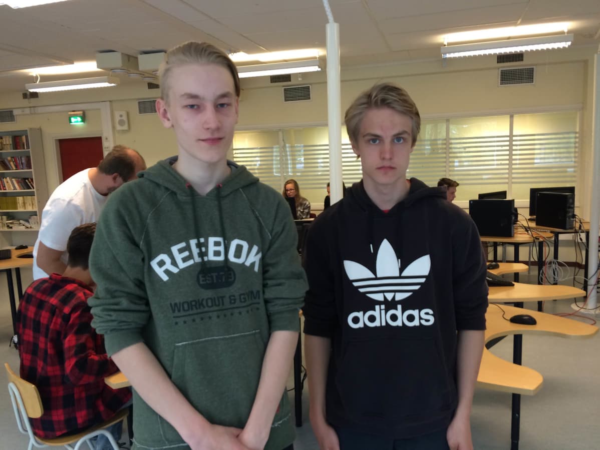 Tuomo Viitaen ja Roni Savolainen