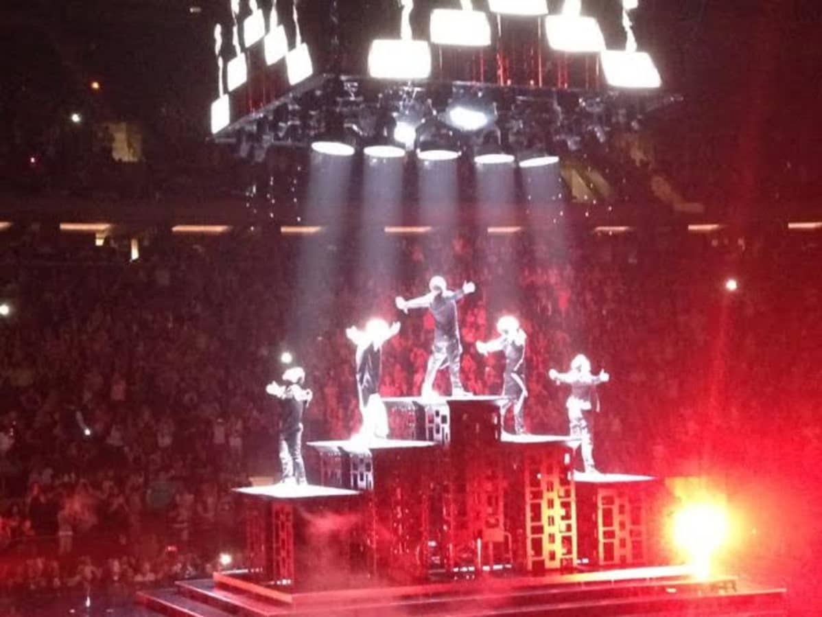 NKOTB Madison Square Gardenissa.
