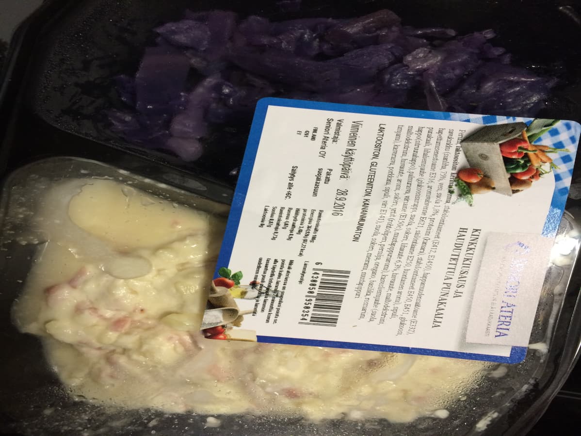 Kinkkukiusaus paketissaan