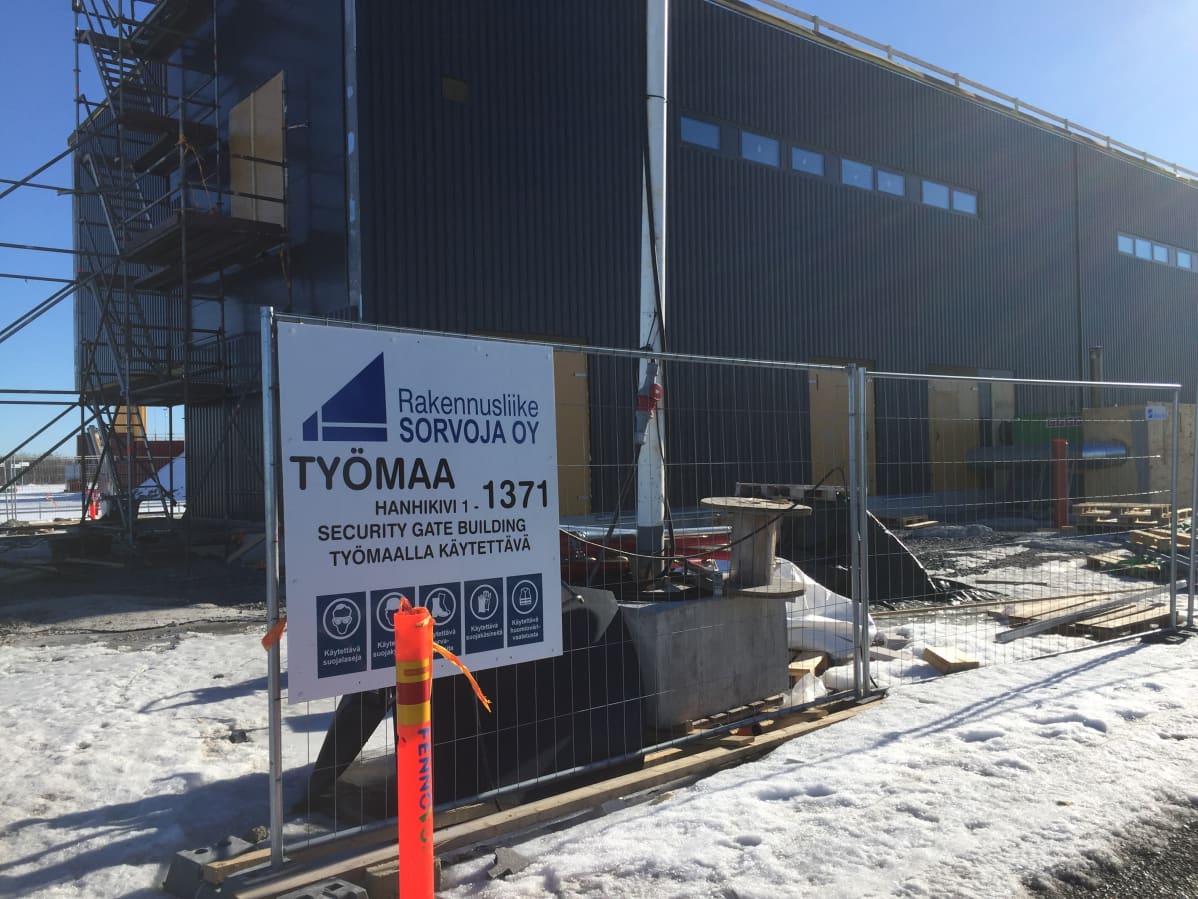 Pyhäjoen ydinvoimalan pääporttirakennus