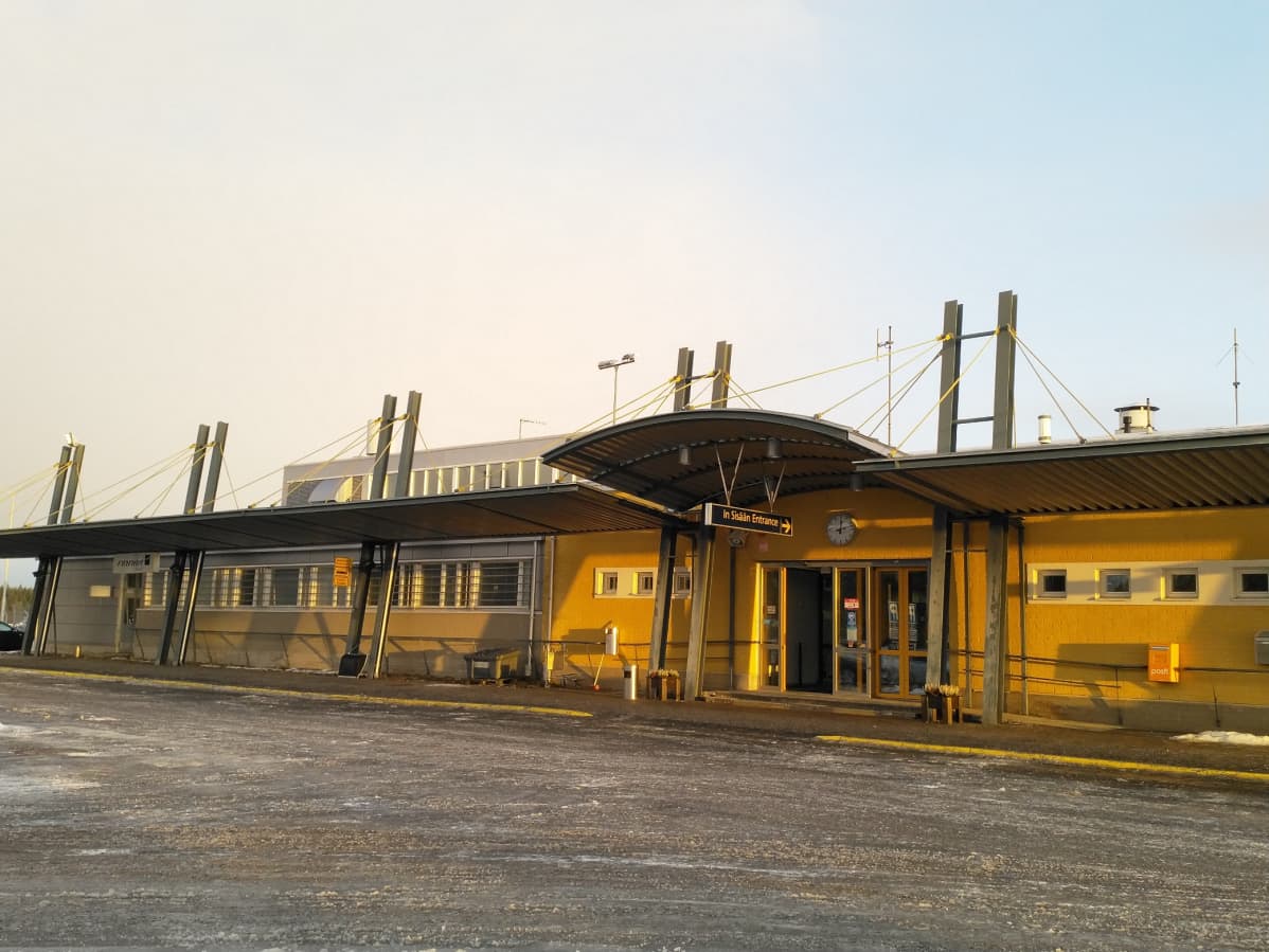 Kokkola-Pietarsaaren lentokenttä Kruunupyyssä.