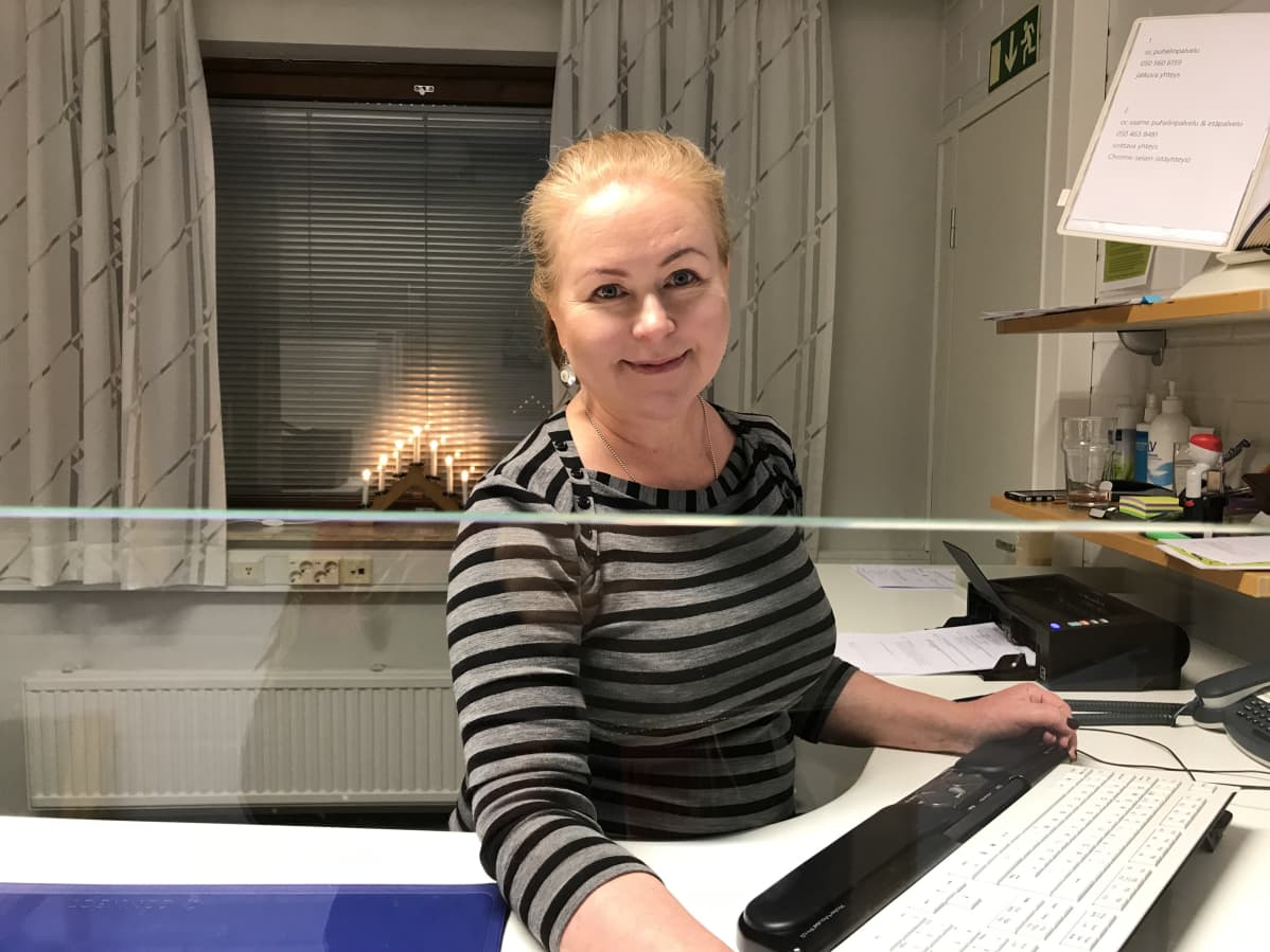 Arja Jomppanen Kelan saamenkielisessä palvelussa