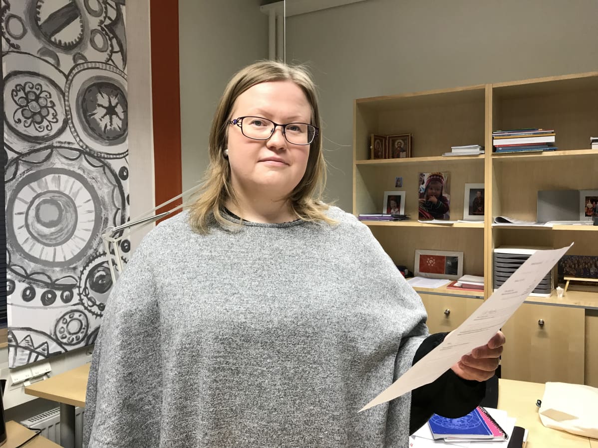 Saamelaiskäräjien puheenjohtaja Tiina Sanila-Aikio